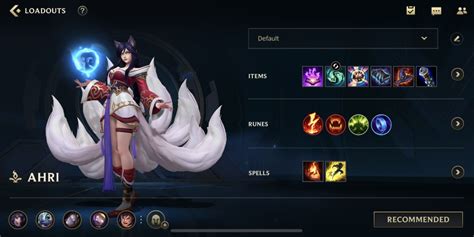 ahri stats